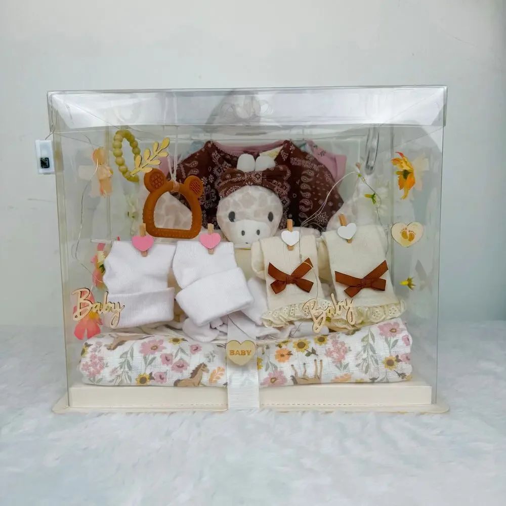 Luxury Handmade Baby Shower Gift Box | Premium Newborn Gift Set | Ready to Gift